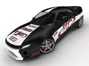 3d model toyota celica