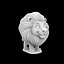 Modello di stampa 3D di una statuetta di leone dei cartoni animati