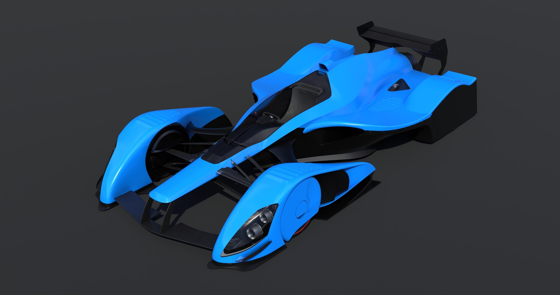 3D Concept Racing Car 4K PBR - TurboSquid 2360465