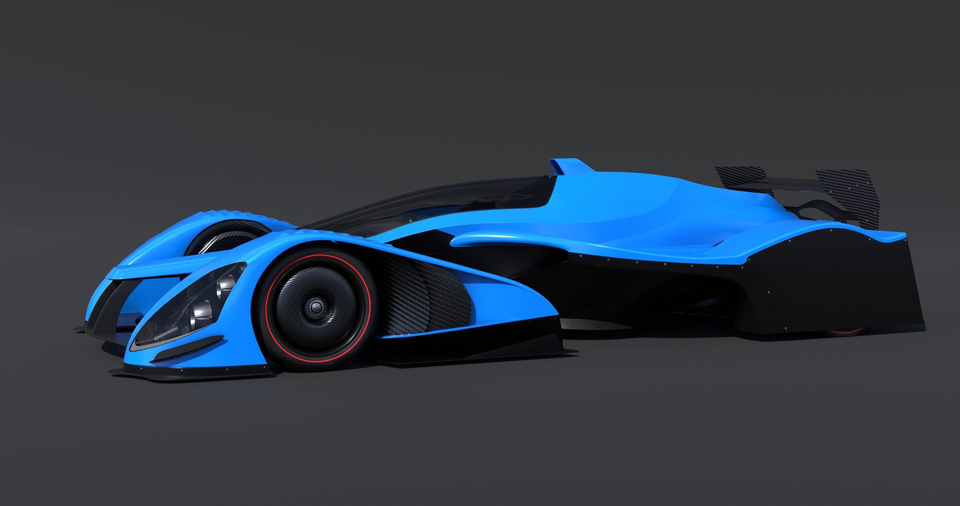 3D Concept Racing Car 4K PBR - TurboSquid 2360465