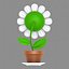 cartoon flower