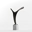 3D Modern Decorative Abstract Metal Art Sculpture 07 model