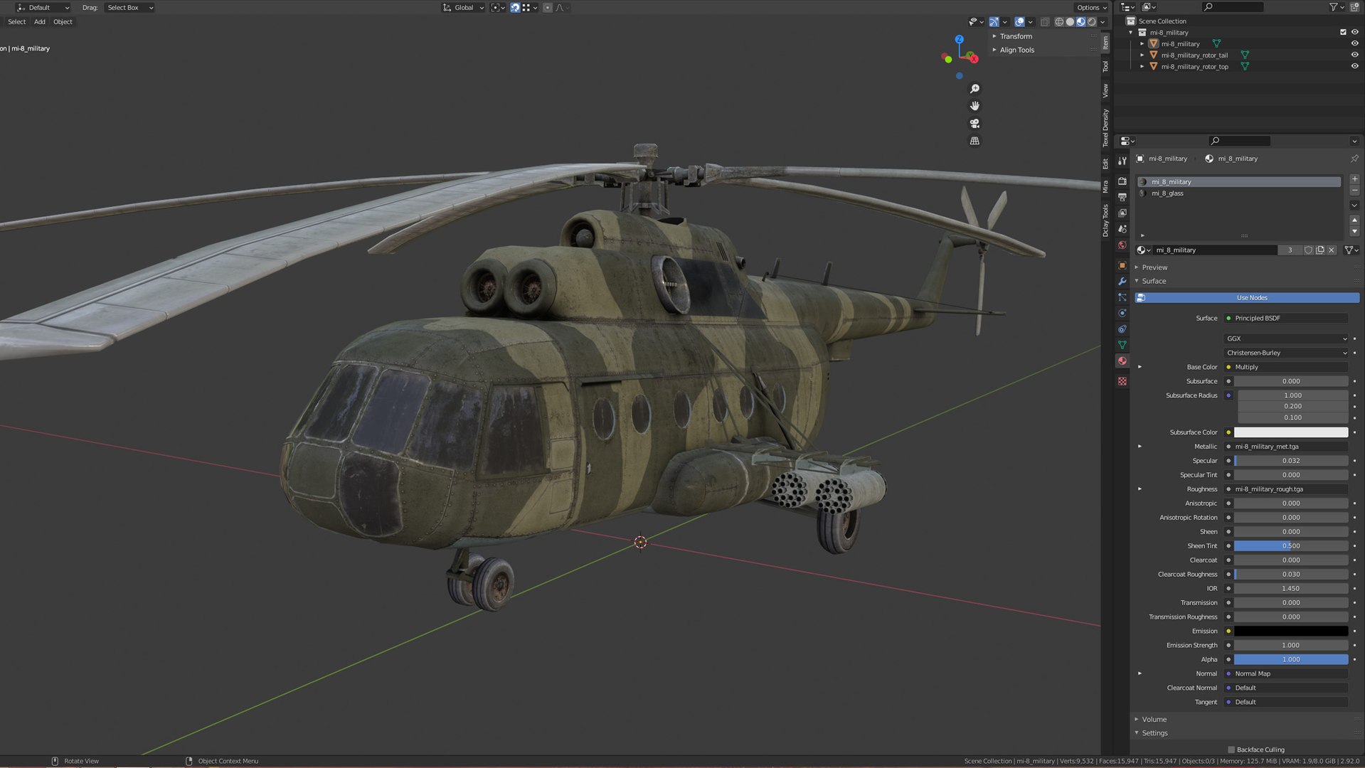 low-poly military helicopter mi-8 3d model https://p.turbosquid.com/ts-thumb/0u/ZBlN2v/xk/15_mi8_preview/jpg/1619102167/1920x1080/fit_q87/cb444ba1b4895d5e575b14319c7bacb2d6e7e02b/15_mi8_preview.jpg