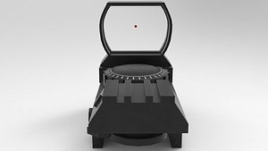 Laser Scope Red Dot 3D model