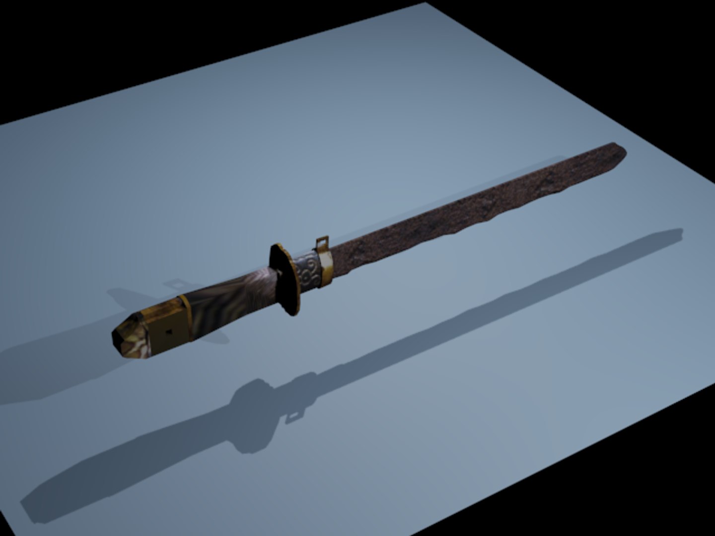Rusty sword 3D - TurboSquid 1193026