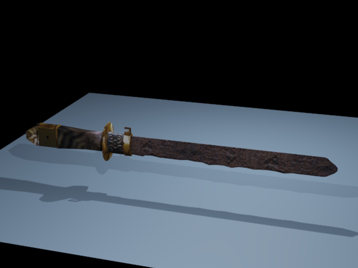 Rusty sword 3D - TurboSquid 1193026