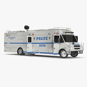 NYPD ASPCA Mobile Command Center Illuminated Rigged