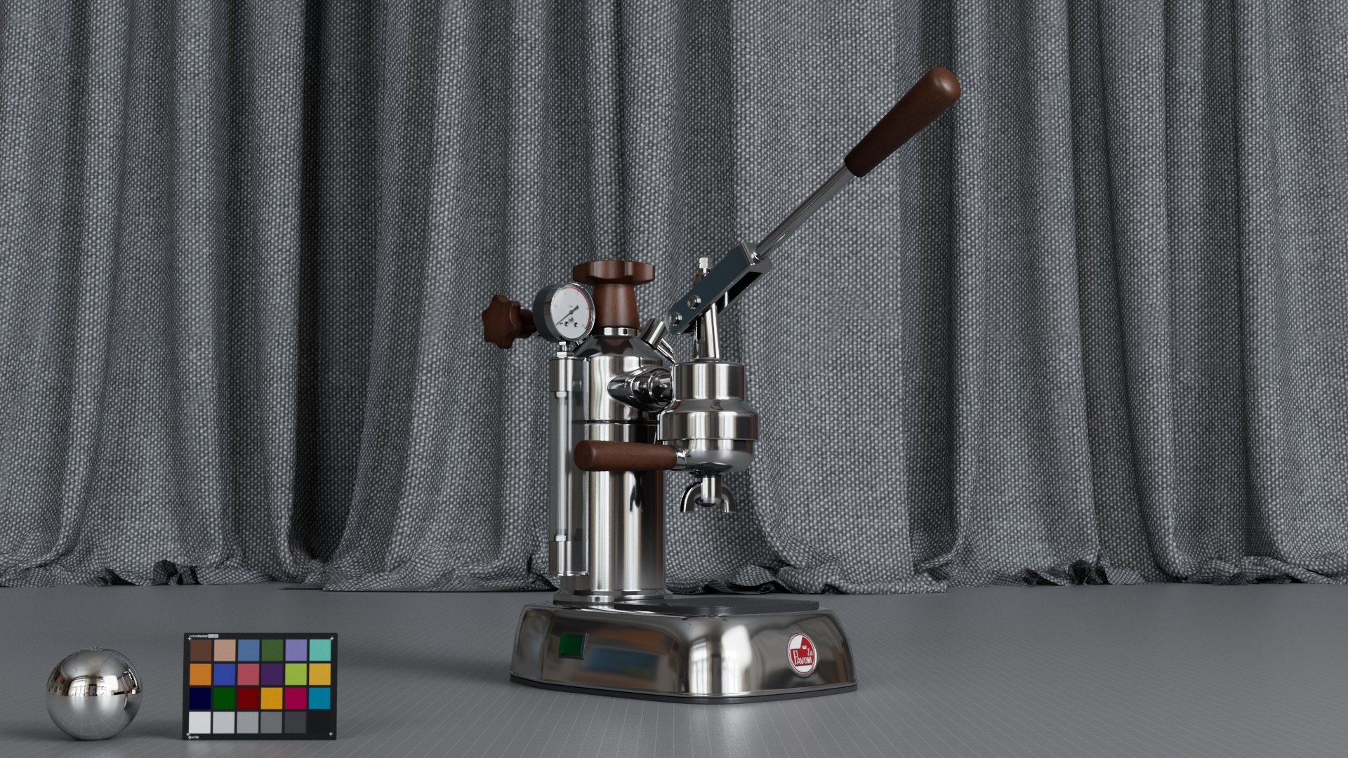 Pavoni Espresso Machine La Model - TurboSquid 1709100