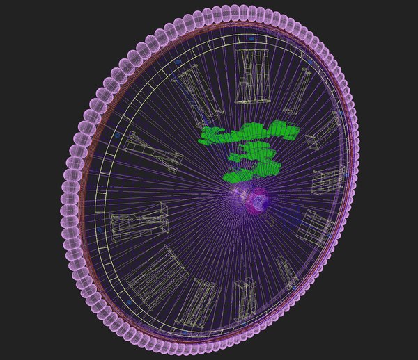 Clock face model - TurboSquid 1619527