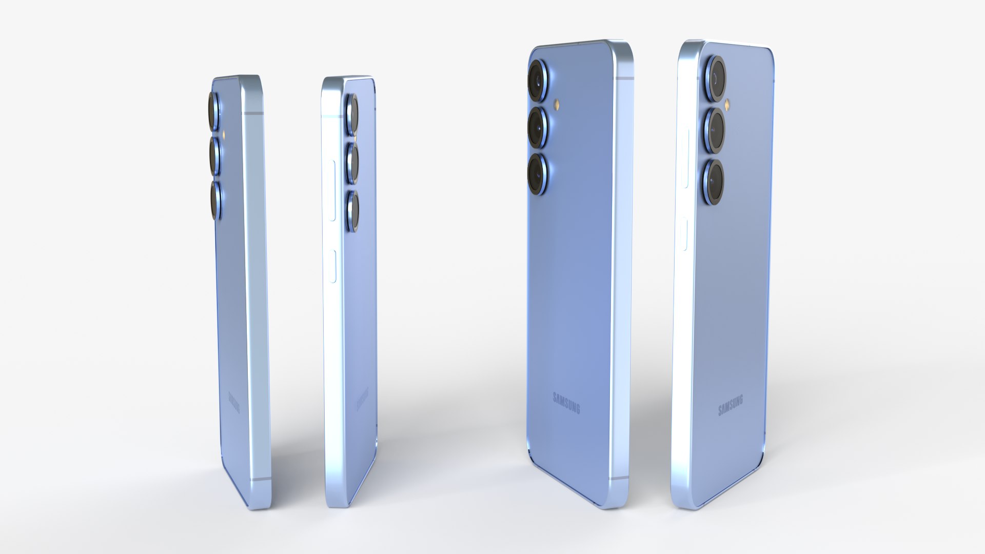 3D Icyblue Samsung Galaxy S25 And S25 Plus - TurboSquid 2347405