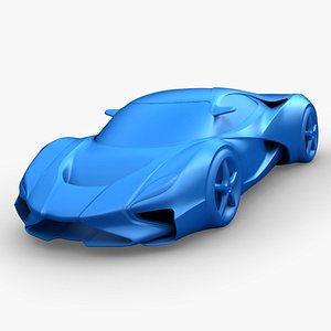 3D Killer GT Concept 2v1 - Basic model