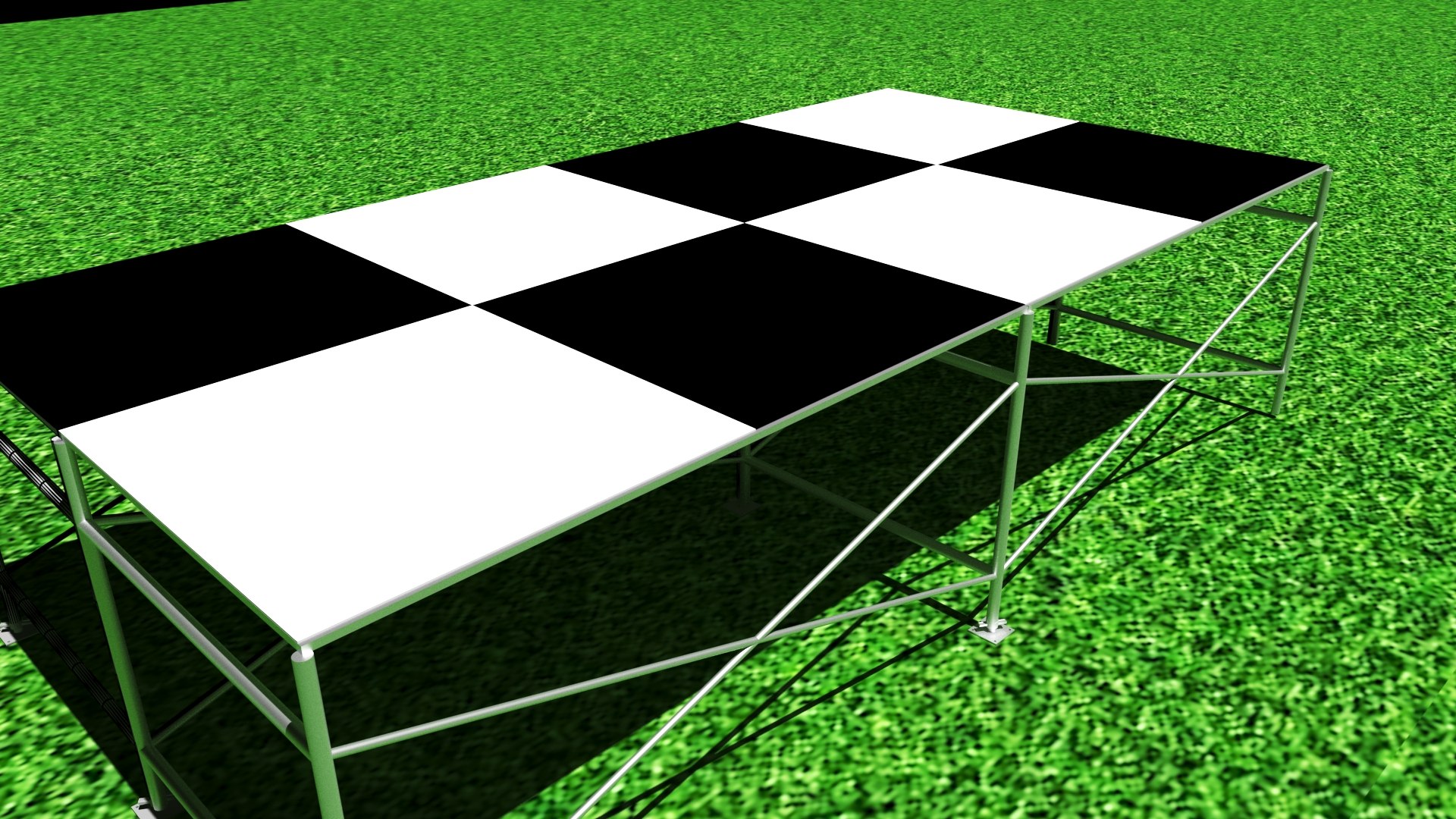 무대 fomex 타일 920x920 검정 흰색 3D 모델 - TurboSquid 2085377