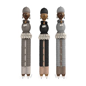 3D Namji Fertility Doll Extra Large model