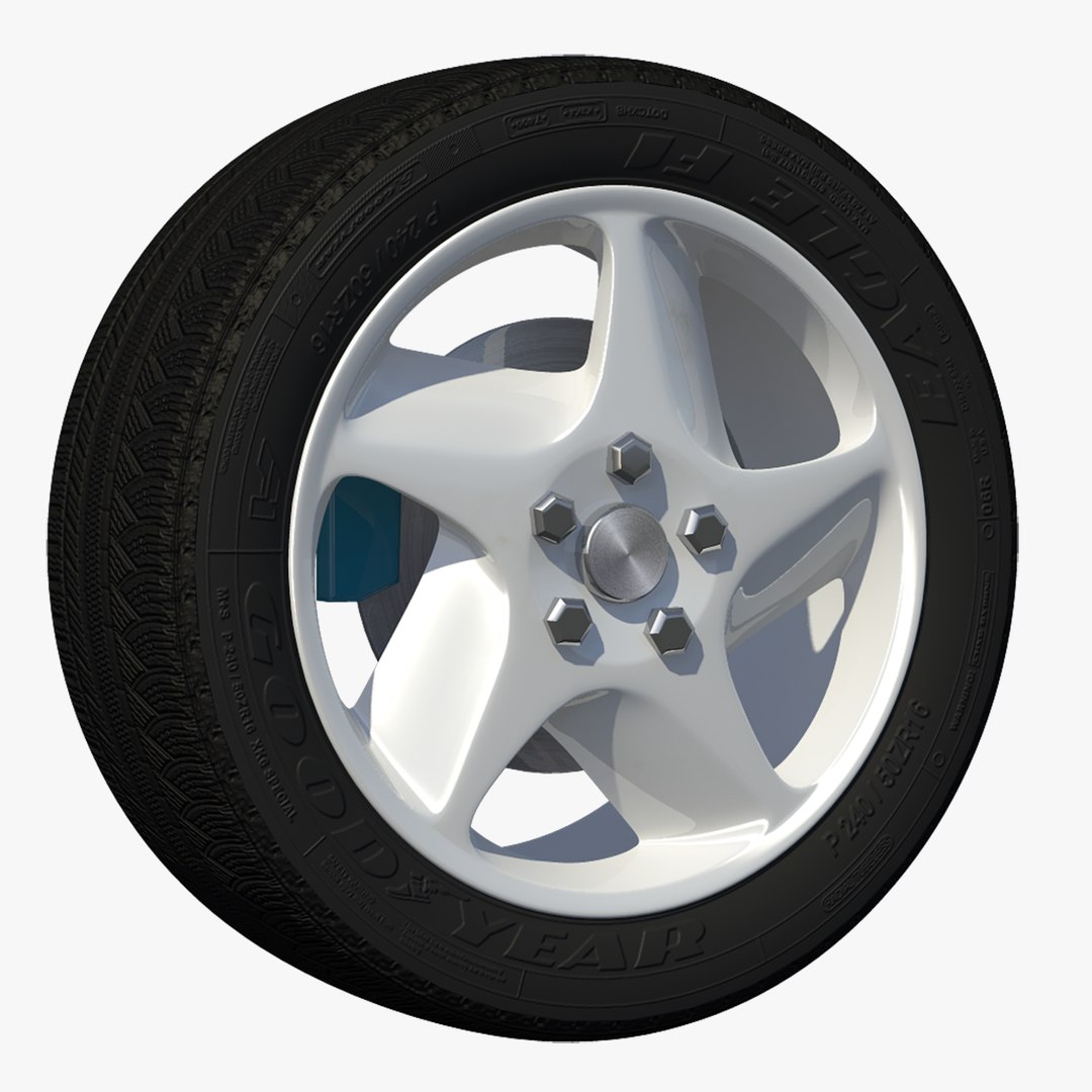 3d model wheel rim stock