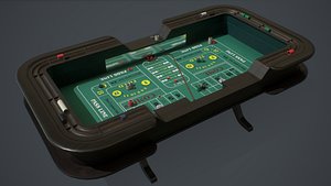 Craps Table PBR