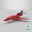 Jet d'affaires Dassault Falcon 900 Rouge