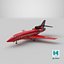 Jet d'affaires Dassault Falcon 900 Rouge