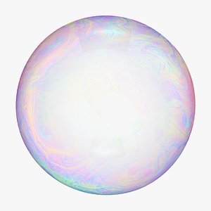 3D model soap bubble