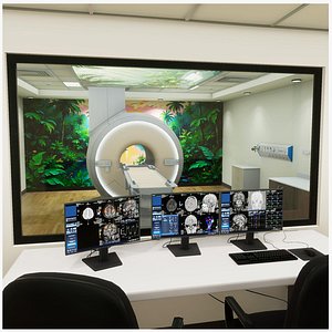 3D MRI Room