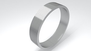 3D model jewellery wristband 4