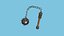 Medieval Flail 02 Steel - Character Fantasy Weaponry