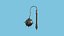 Medieval Flail 02 Steel - Character Fantasy Weaponry