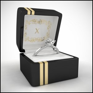 diamond ring 3d 3ds