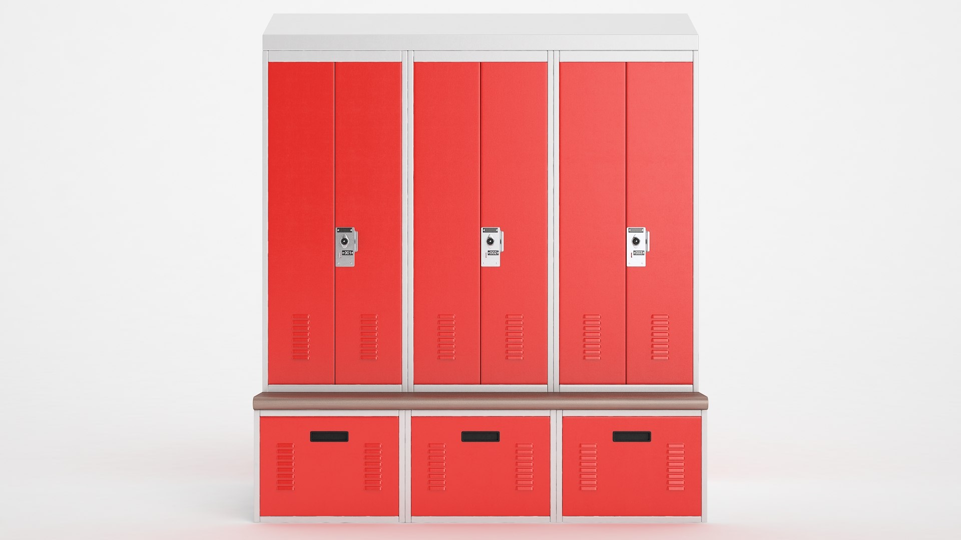 3D Model Personal Storage Lockers - TurboSquid 1463158