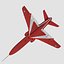 red arrow hawk t1 3d max