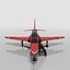 red arrow hawk t1 3d max