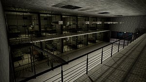 The Darkcell Prison Silent Wards 24 Cell 2 Storey Facility