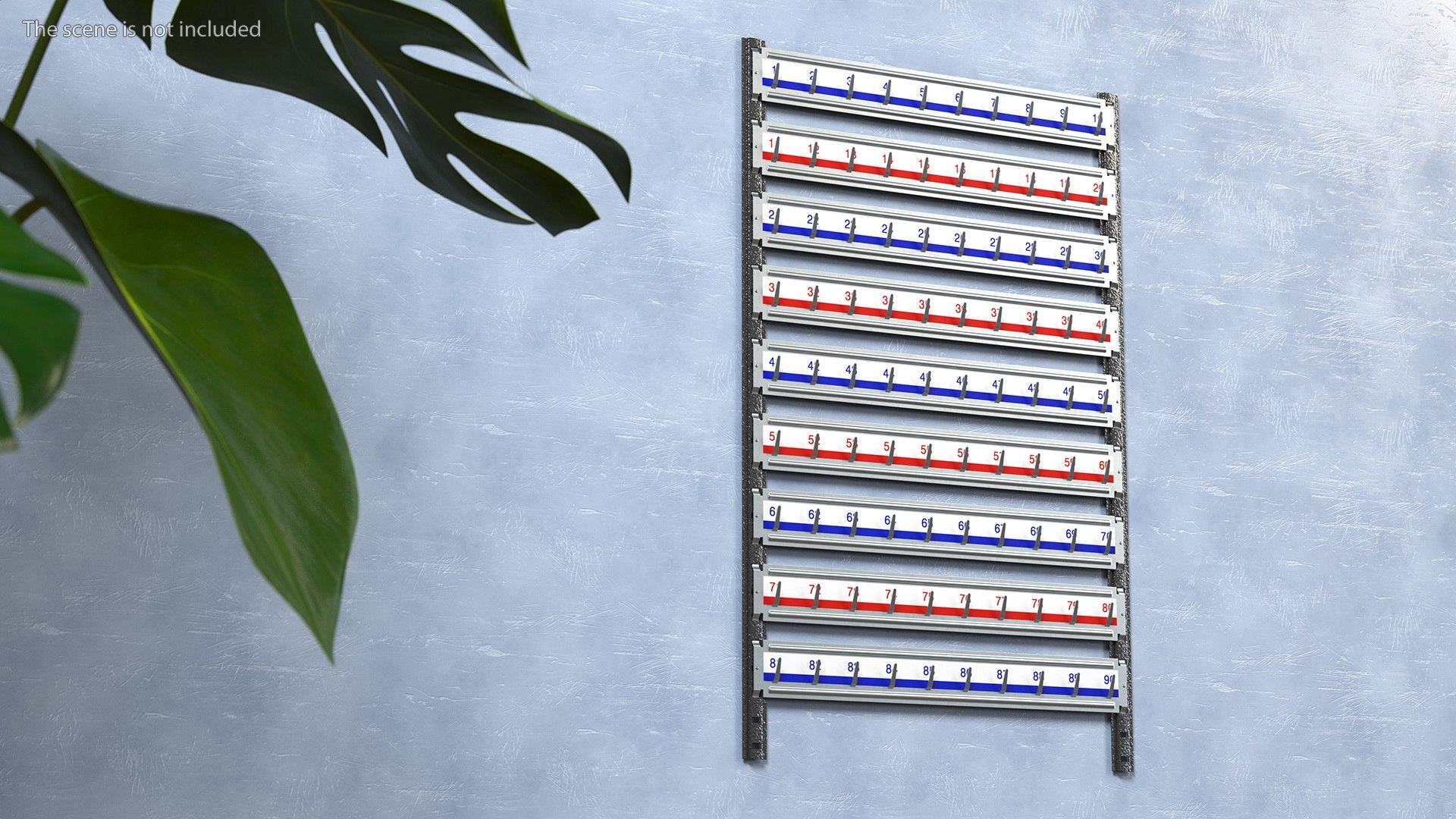 Industrial Key Rack 3D Model - TurboSquid 1828162
