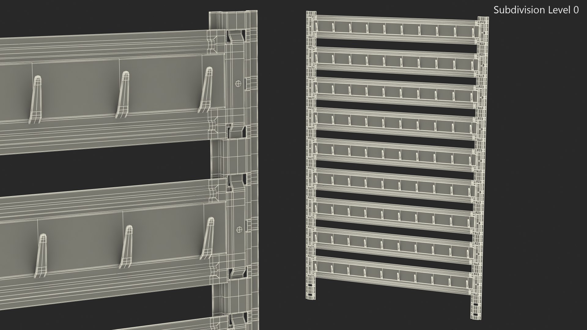 Industrial Key Rack 3D Model - TurboSquid 1828162