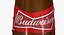 3d model budweiser beer bottle cap