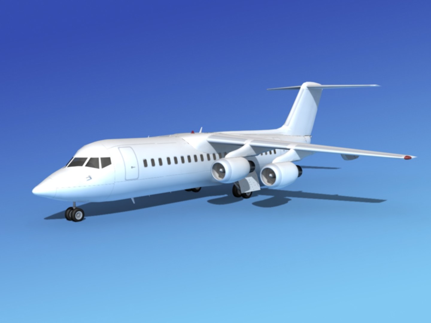 Bae 146 3d Model