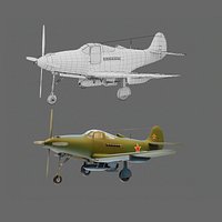 Soviet Fighter Plane Airacobra