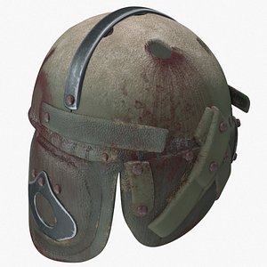 photorealistic helmet 3D model