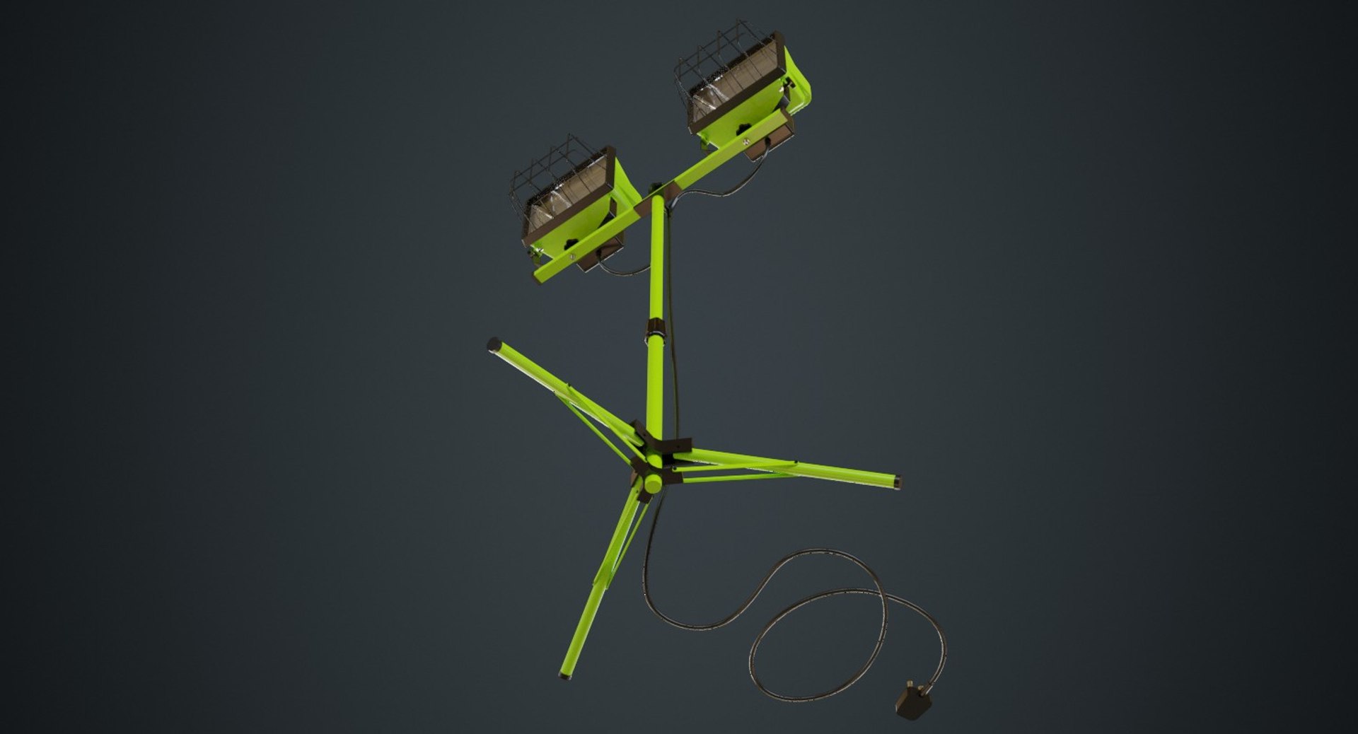 Mobile Construction Light 3D Model - TurboSquid 1412836