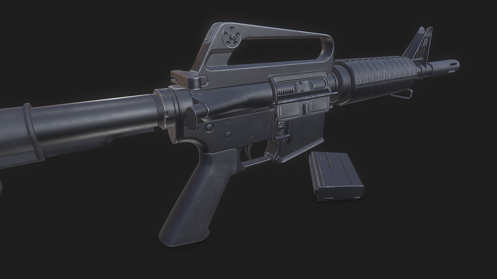 3D XM177 Carbine Vietnam War Low-poly PBR https://p.turbosquid.com/ts-thumb/0v/dCoQae/Ud/screenshot009/png/1767273590/1920x1080/fit_q87/fe29ce78f6192f9b6167e977b4c587e373b99703/screenshot009.jpg