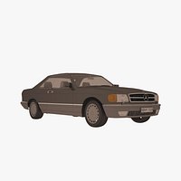 Mercedes Benz 560 SEC W126