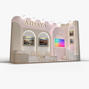 3D model EXHIBITION STAND 2204 12 Sqm