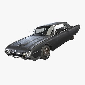 Ford Thunderbird 1961 Convertible Hardtop Aged