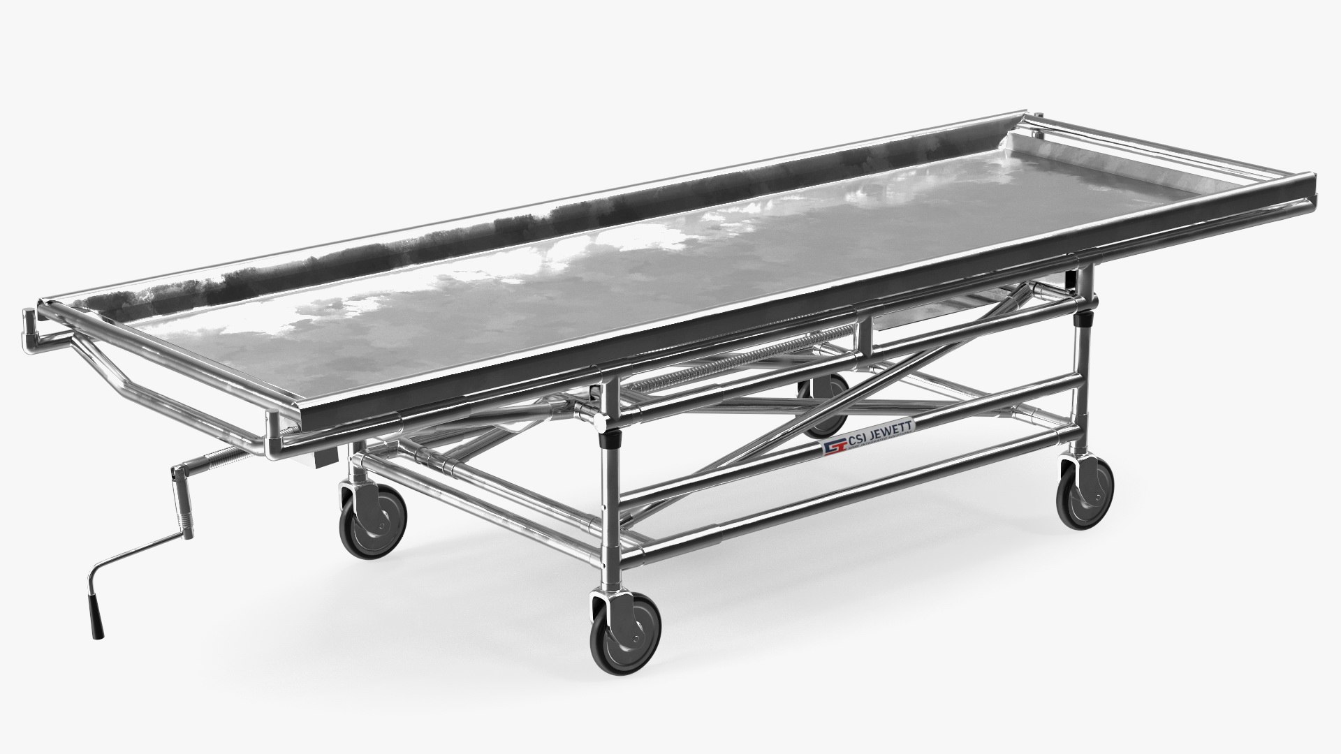 Medical Gurney CSI Jevett 3D model preview