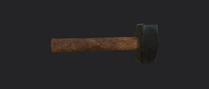3D blacksmith hammer