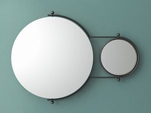 orbit wall mirror 3D model