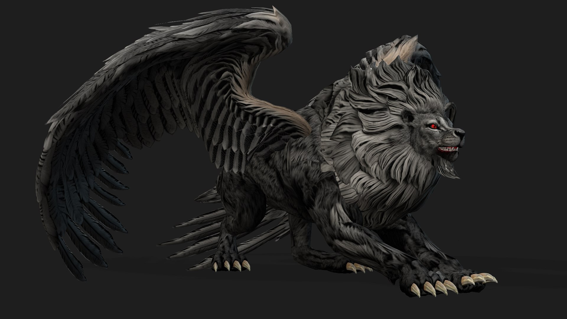 Lion Gryphus-A2 3D model https://p.turbosquid.com/ts-thumb/0v/okdVNg/1D/preview13/jpg/1752822953/1920x1080/fit_q87/4ac3a1f6f7fe9b3c768fd31c32a73ded4a0c3fbb/preview13.jpg