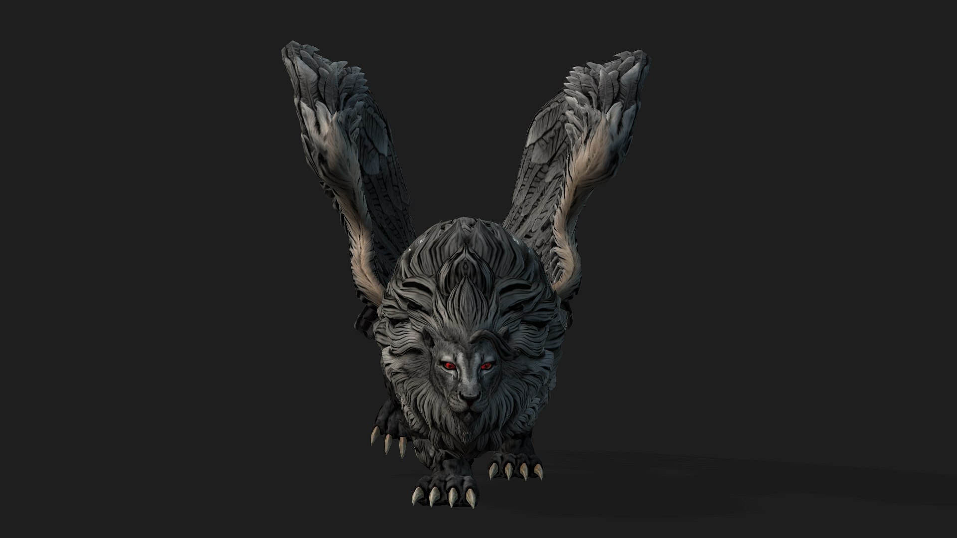 Lion Gryphus-A2 3D model https://p.turbosquid.com/ts-thumb/0v/okdVNg/wr/preview15/jpg/1752822953/1920x1080/fit_q87/279c4299163345c006816ce1ce4b331d9c7d8a24/preview15.jpg