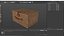 Willow Picnic Basket with Lid Closed Brown