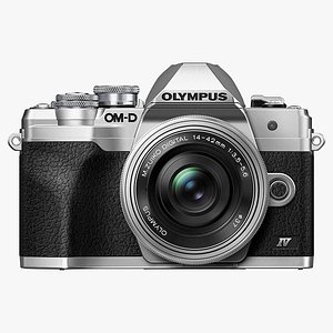 3D model Olympus OM-D E-M10 Mark IV Micro Four Thirds System Camera Kit