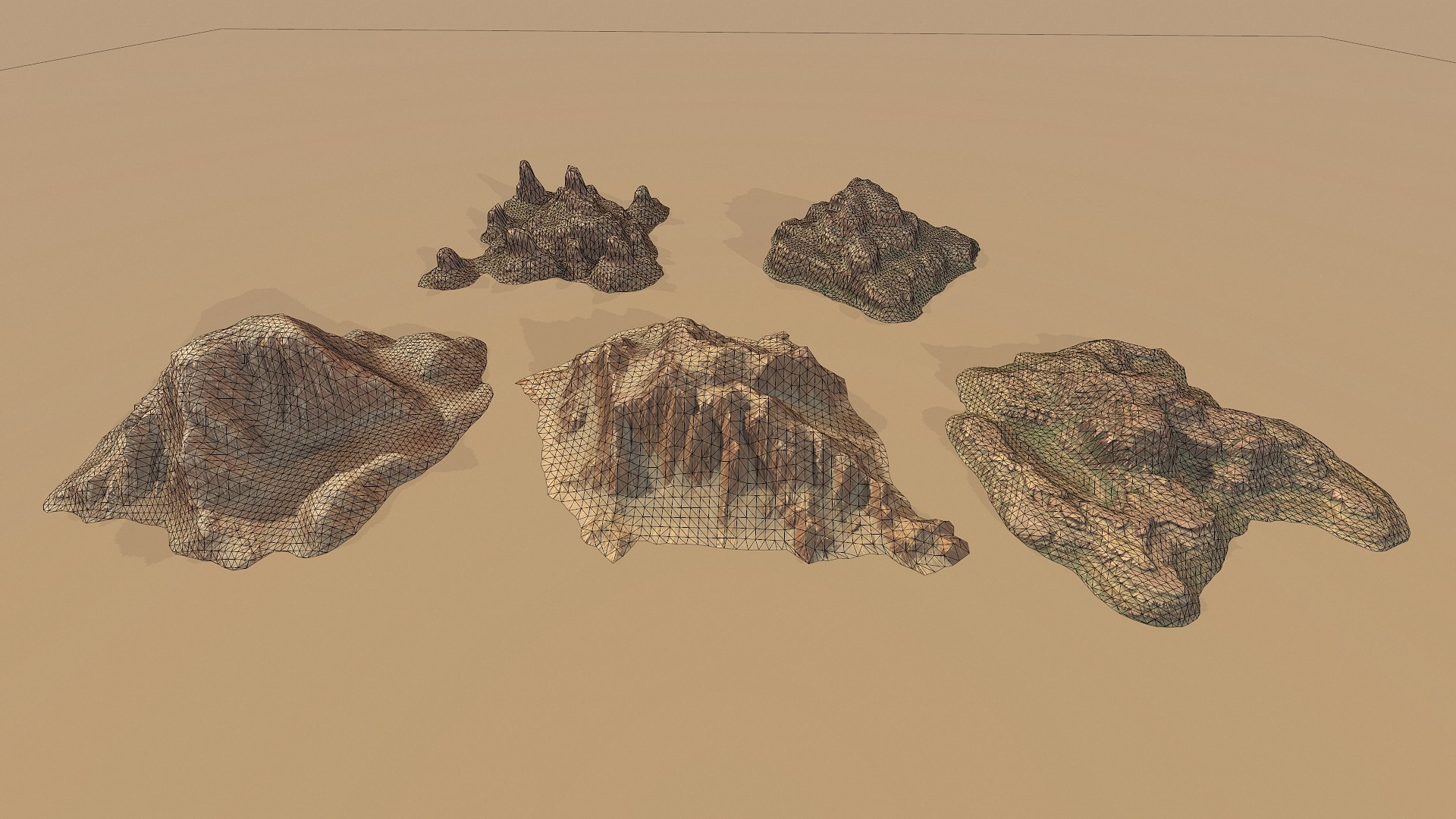 Background Landscapes Desert Sand 3D Model - TurboSquid 2134651